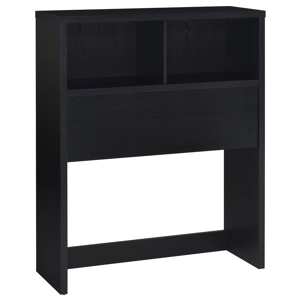 Ensemble de chambre à coucher 3 pièces Westpark avec bibliothèque et tête de lit noire