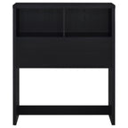 Ensemble de chambre à coucher 3 pièces Westpark avec bibliothèque et tête de lit noire
