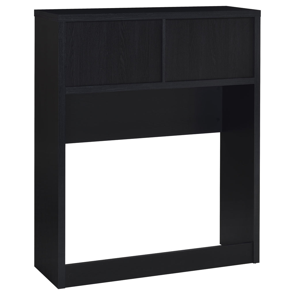 Ensemble de chambre à coucher 3 pièces Westpark avec bibliothèque et tête de lit noire