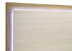 Ensemble de chambre à coucher Hyland 5 pièces avec lit king size oriental, naturel