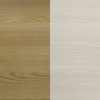 Ensemble de chambre à coucher Hyland 5 pièces avec lit king size oriental, naturel