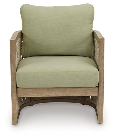 Chaise longue Serena Shores avec coussin (2/CN)