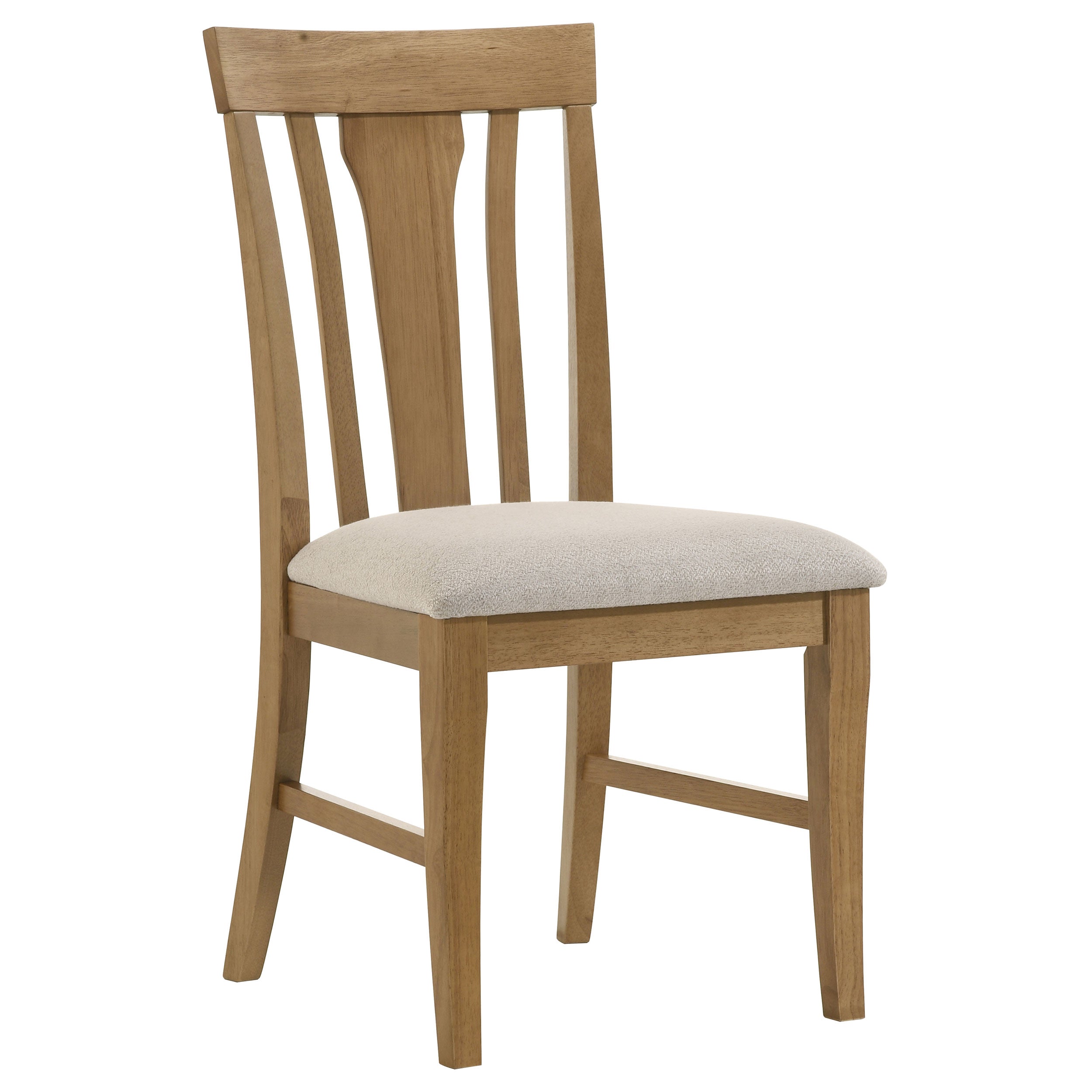Chaise de salle à manger Hartville, brun clair naturel (lot de 2)