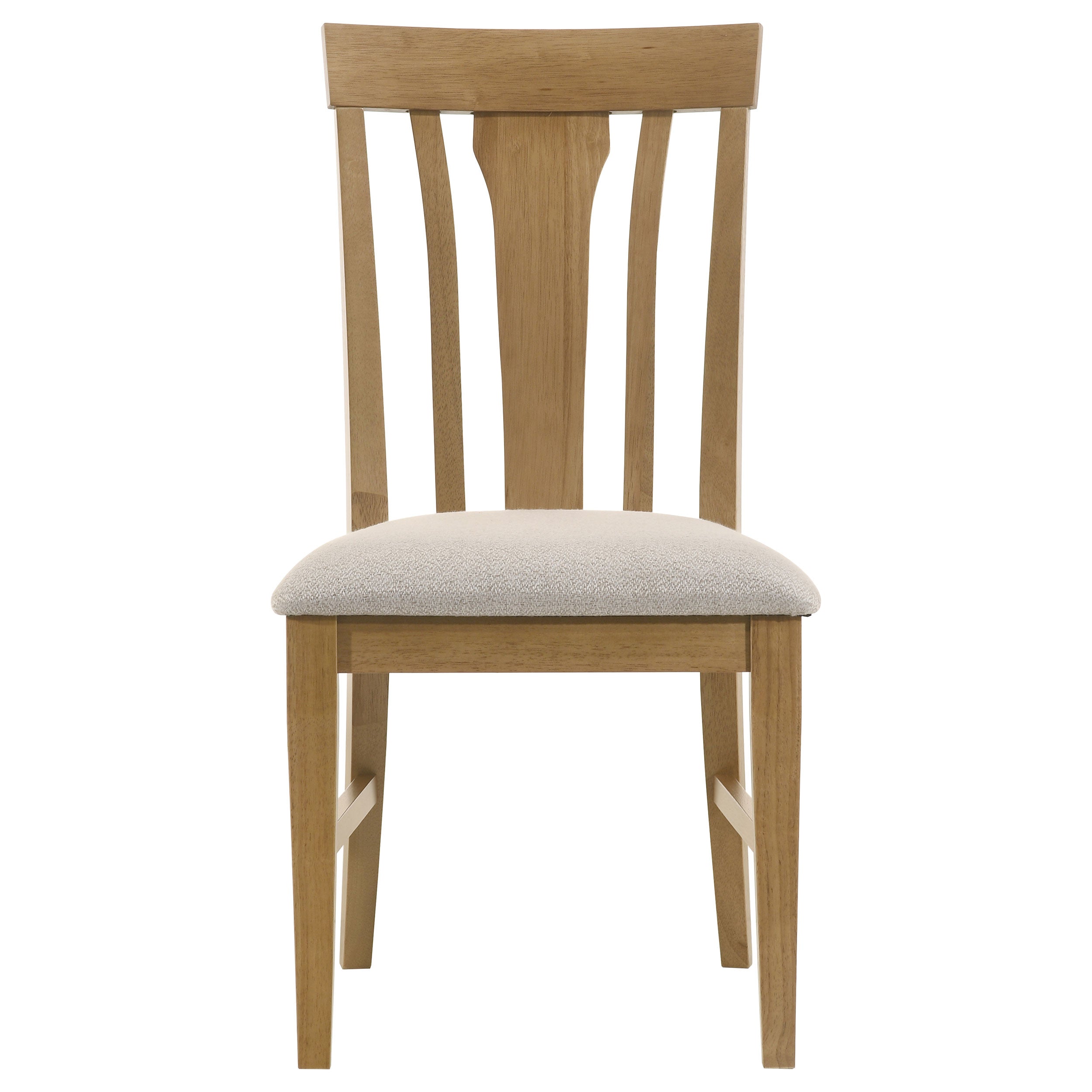 Chaise de salle à manger Hartville, brun clair naturel (lot de 2)