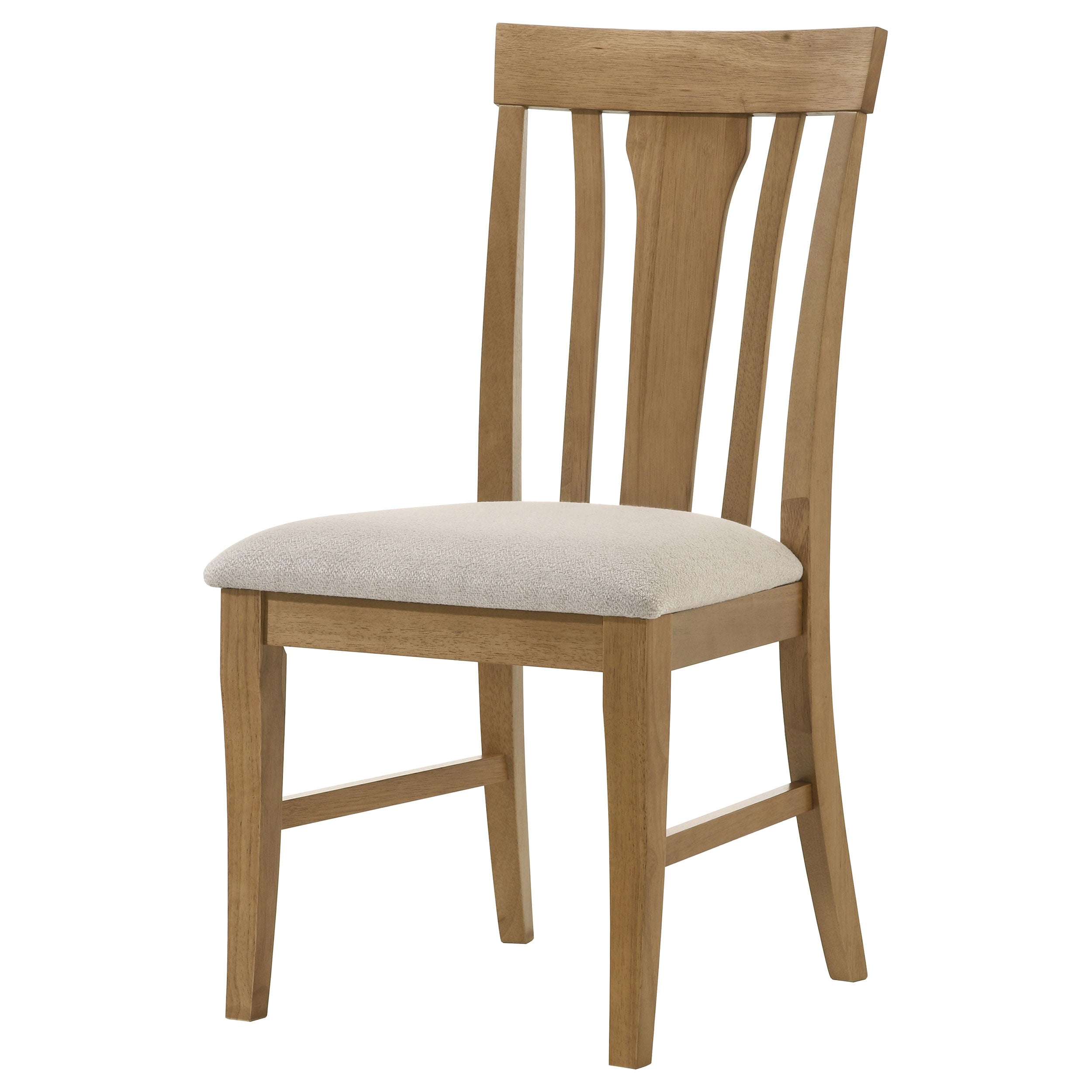 Chaise de salle à manger Hartville, brun clair naturel (lot de 2)