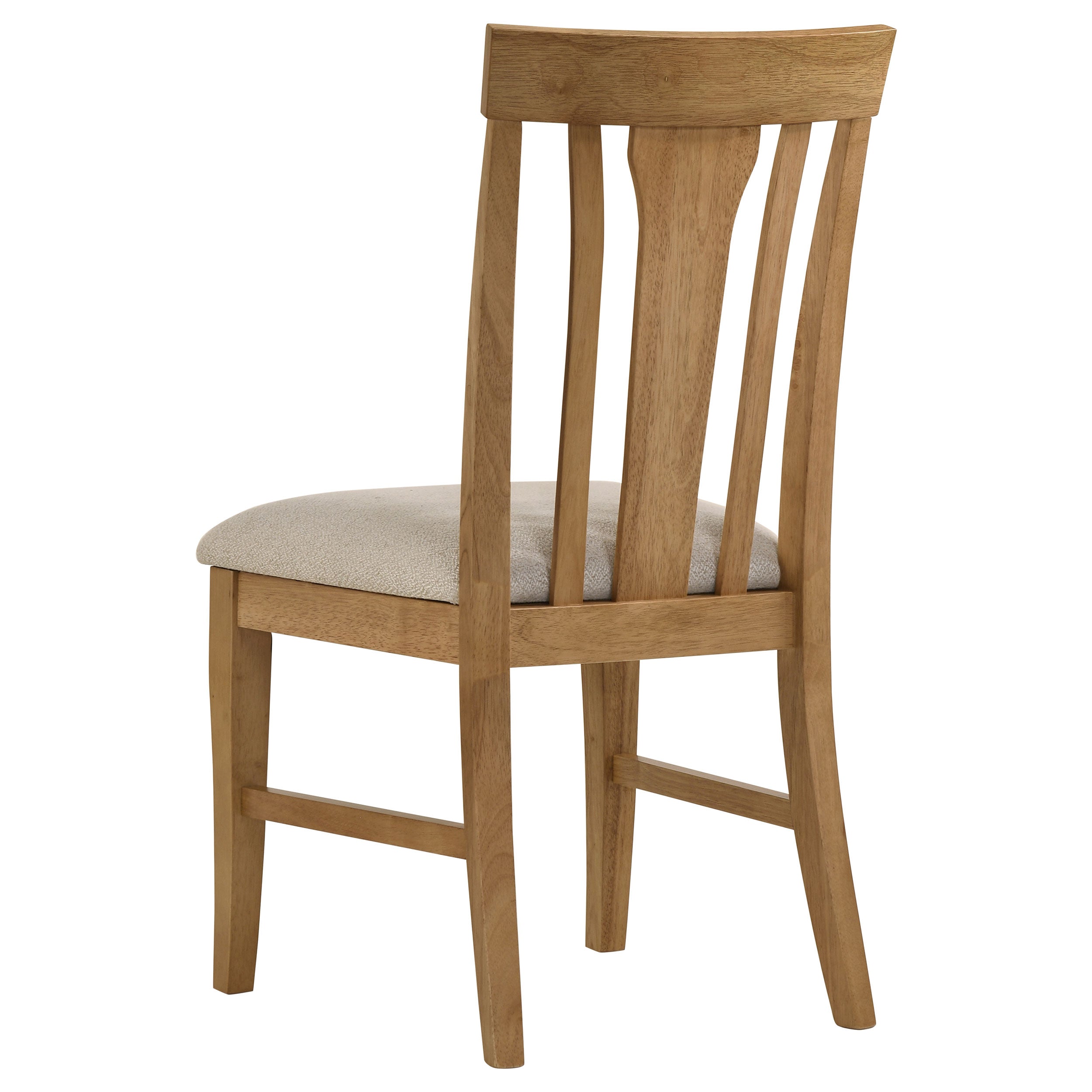 Chaise de salle à manger Hartville, brun clair naturel (lot de 2)
