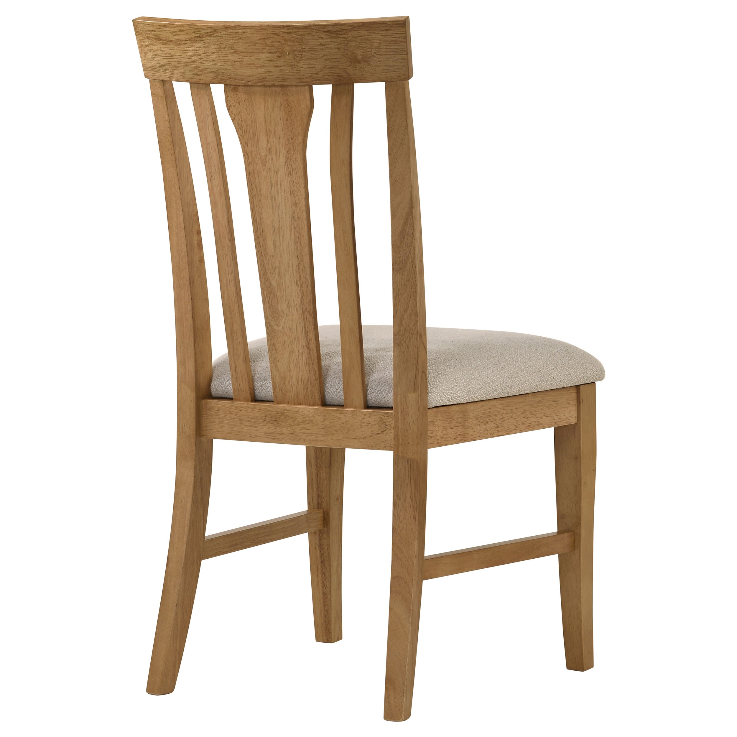 Chaise de salle à manger Hartville, brun clair naturel (lot de 2)