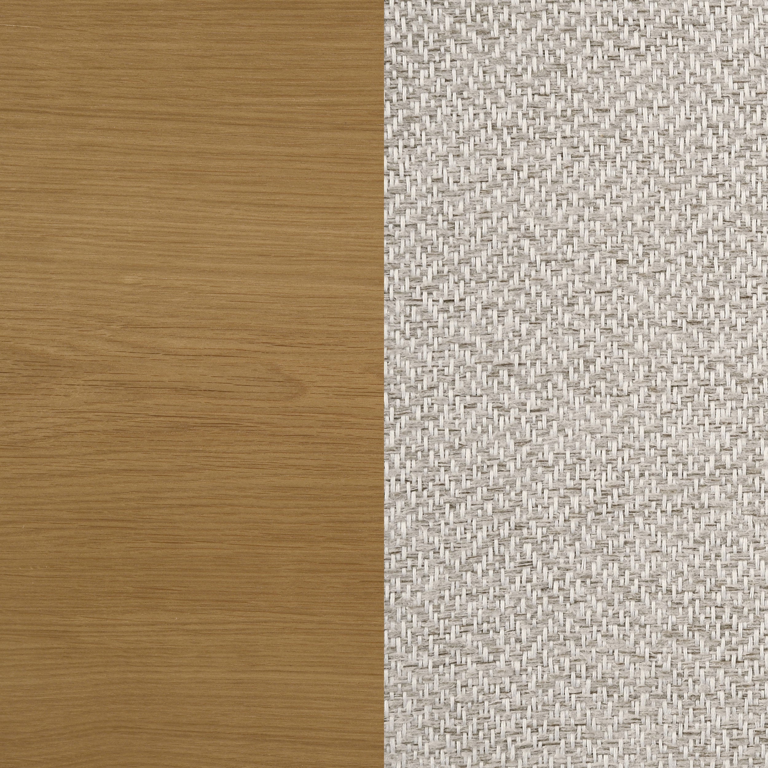 Chaise de salle à manger Hartville, brun clair naturel (lot de 2)