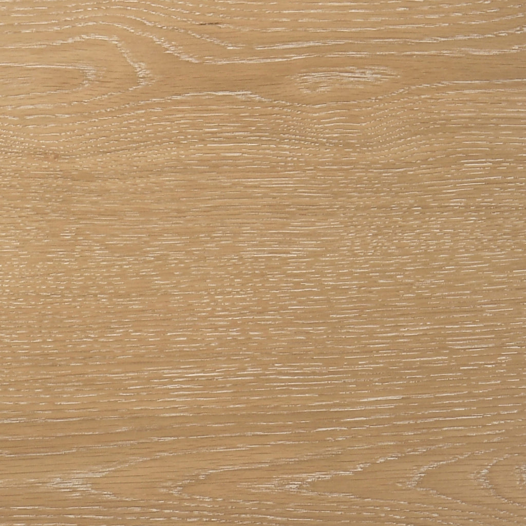 Table basse ronde en bois de chêne clair de 36 pouces d'Ottowa